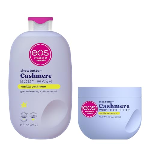 eos Body Wash  Vanilla  Moisturizing Creamy Gel Formula with Shea Butter  Glycerin  Vitamin E  pH Balanced  Sensitive Skin  Vegan  16 fl oz