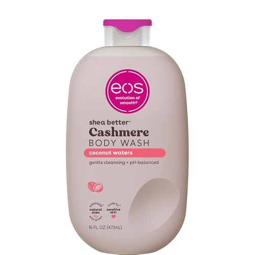 eos Body Wash  Vanilla  Moisturizing Creamy Gel Formula with Shea Butter  Glycerin  Vitamin E  pH Balanced  Sensitive Skin  Vegan  16 fl oz