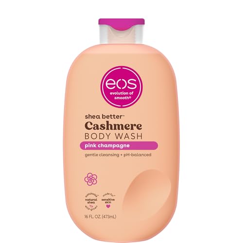 eos Body Wash  Vanilla  Moisturizing Creamy Gel Formula with Shea Butter  Glycerin  Vitamin E  pH Balanced  Sensitive Skin  Vegan  16 fl oz