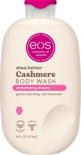 eos Body Wash  Vanilla  Moisturizing Creamy Gel Formula with Shea Butter  Glycerin  Vitamin E  pH Balanced  Sensitive Skin  Vegan  16 fl oz