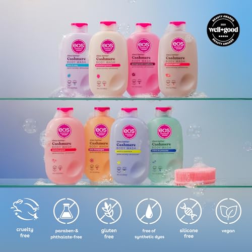 eos Body Wash  Vanilla  Moisturizing Creamy Gel Formula with Shea Butter  Glycerin  Vitamin E  pH Balanced  Sensitive Skin  Vegan  16 fl oz