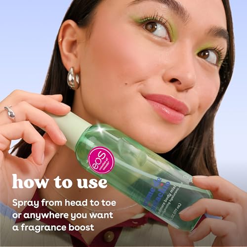 eos Cashmere Body Mist  Cr me de Pistachio  Body Spray for Women  Pistachio Perfume  Hair Mist  Moisturizing  Hyaluronic Acid  Glycerin  Vegan  Cruelty free  6 fl oz