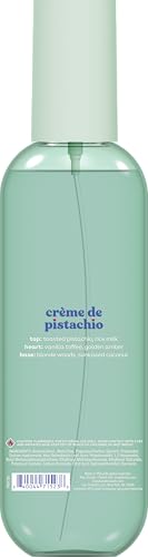 eos Cashmere Body Mist  Cr me de Pistachio  Body Spray for Women  Hair Mist  Moisturizing Formula with Hyaluronic Acid and Glycerin  Vegan  Cruelty Free  6 fl oz