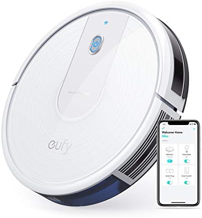 eufy Robot Vacuum 3 in 1 E20 with Versatile Stick and Handheld Vacuum Cleaner Combo Self Emptying Up to 75 Days Max 30 000Pa Smart Obstacle Avoidance Pro Detangle Ideal for Carpet Crevices Stairs