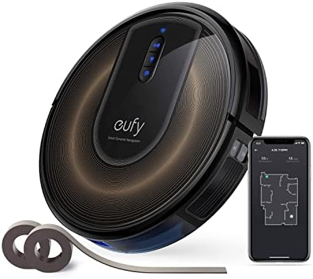 eufy Robot Vacuum 3 in 1 E20 with Versatile Stick and Handheld Vacuum Cleaner Combo Self Emptying Up to 75 Days Max 30 000Pa Smart Obstacle Avoidance Pro Detangle Ideal for Carpet Crevices Stairs