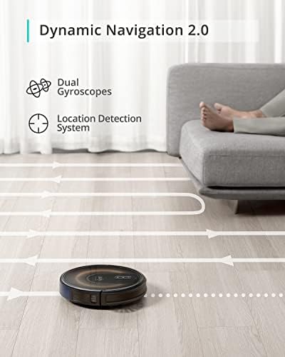 eufy Robot Vacuum 3 in 1 E20 with Versatile Stick and Handheld Vacuum Cleaner Combo Self Emptying Up to 75 Days Max 30 000Pa Smart Obstacle Avoidance Pro Detangle Ideal for Carpet Crevices Stairs