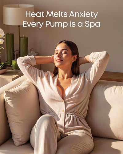 eufy Security Heated Wearable Breast Pump S1 Pro  Slim Hands Free with Industry Leading HeatFlow Tech  Wireless Charging Case  App Controlled OptiRhythm  300 mmHg Strong Suction  in Bra Use