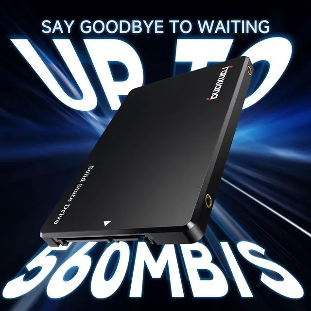 fanxiang 1TB SSD SATA 2 5   6Gb/s 3D NAND QLC Internal Solid State Drive  Up to 560 MB/s SLC Cache for Laptop and PC Desktop Storage Performance Boost 7mm 0 28  S101Q