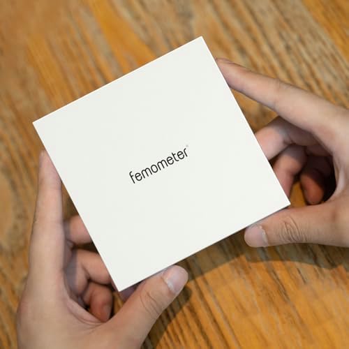 femometer Ring for Fertility and Ovulation Tracking   Size First Sizing Kit   App Auto Sync   Period & BBT Tracker   Sleep Analysis for Women   Rechargeable & Waterproof Size6