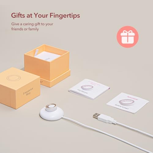 femometer Ring for Fertility and Ovulation Tracking   Size First Sizing Kit   App Auto Sync   Period & BBT Tracker   Sleep Analysis for Women   Rechargeable & Waterproof Size6