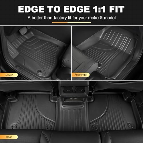 for HRV Floor Mats  All Weather Floor Mats & Cargo Liner Custom Fit 2023 2026 2027 Honda HRV  Include Hybrid  & Acura ADX 2025 2026  Anti Skid 1st & 2nd Row & Trunk Mat for HR V Accessories