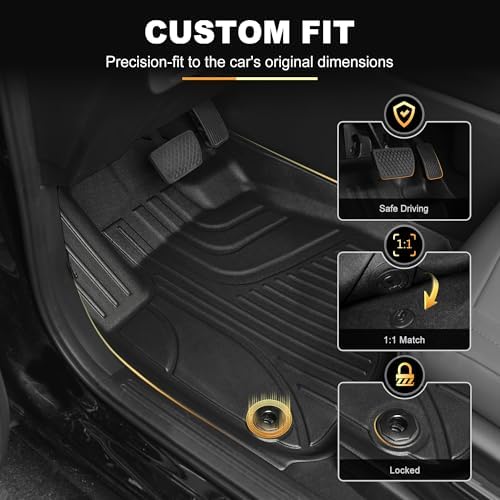 for HRV Floor Mats  All Weather Floor Mats & Cargo Liner Custom Fit 2023 2026 2027 Honda HRV  Include Hybrid  & Acura ADX 2025 2026  Anti Skid 1st & 2nd Row & Trunk Mat for HR V Accessories