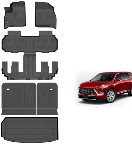 for Mazda 2 Floor Mats 2015 2024  TPE Automotive All Weather Custom Car Floor Mats Cargo Liner Full Set for Mazda 2 Accessories 2015 2024