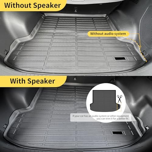 for Mazda 2 Floor Mats 2015 2024  TPE Automotive All Weather Custom Car Floor Mats Cargo Liner Full Set for Mazda 2 Accessories 2015 2024