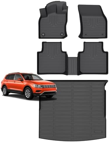 for Mazda 2 Floor Mats 2015 2024  TPE Automotive All Weather Custom Car Floor Mats Cargo Liner Full Set for Mazda 2 Accessories 2015 2024