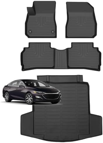 for Mazda 2 Floor Mats 2015 2024  TPE Automotive All Weather Custom Car Floor Mats Cargo Liner Full Set for Mazda 2 Accessories 2015 2024