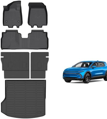 for Mazda 2 Floor Mats 2015 2024  TPE Automotive All Weather Custom Car Floor Mats Cargo Liner Full Set for Mazda 2 Accessories 2015 2024
