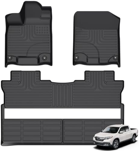 for Mazda 2 Floor Mats 2015 2024  TPE Automotive All Weather Custom Car Floor Mats Cargo Liner Full Set for Mazda 2 Accessories 2015 2024