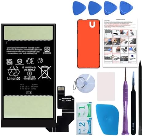 for Pixel 7a Battery Replacement Kit  Replacement Battery for Google Pixel 7a Model GWKK3  GHL1X  G0DZQ  G82U8 with Repair Tools Kit and User Manual