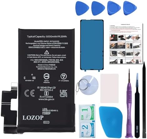 for Pixel 7a Battery Replacement Kit  Replacement Battery for Google Pixel 7a Model GWKK3  GHL1X  G0DZQ  G82U8 with Repair Tools Kit and User Manual