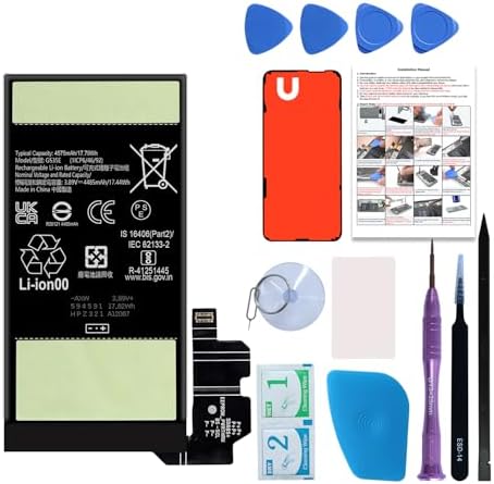 for Pixel 7a Battery Replacement Kit  Replacement Battery for Google Pixel 7a Model GWKK3  GHL1X  G0DZQ  G82U8 with Repair Tools Kit and User Manual