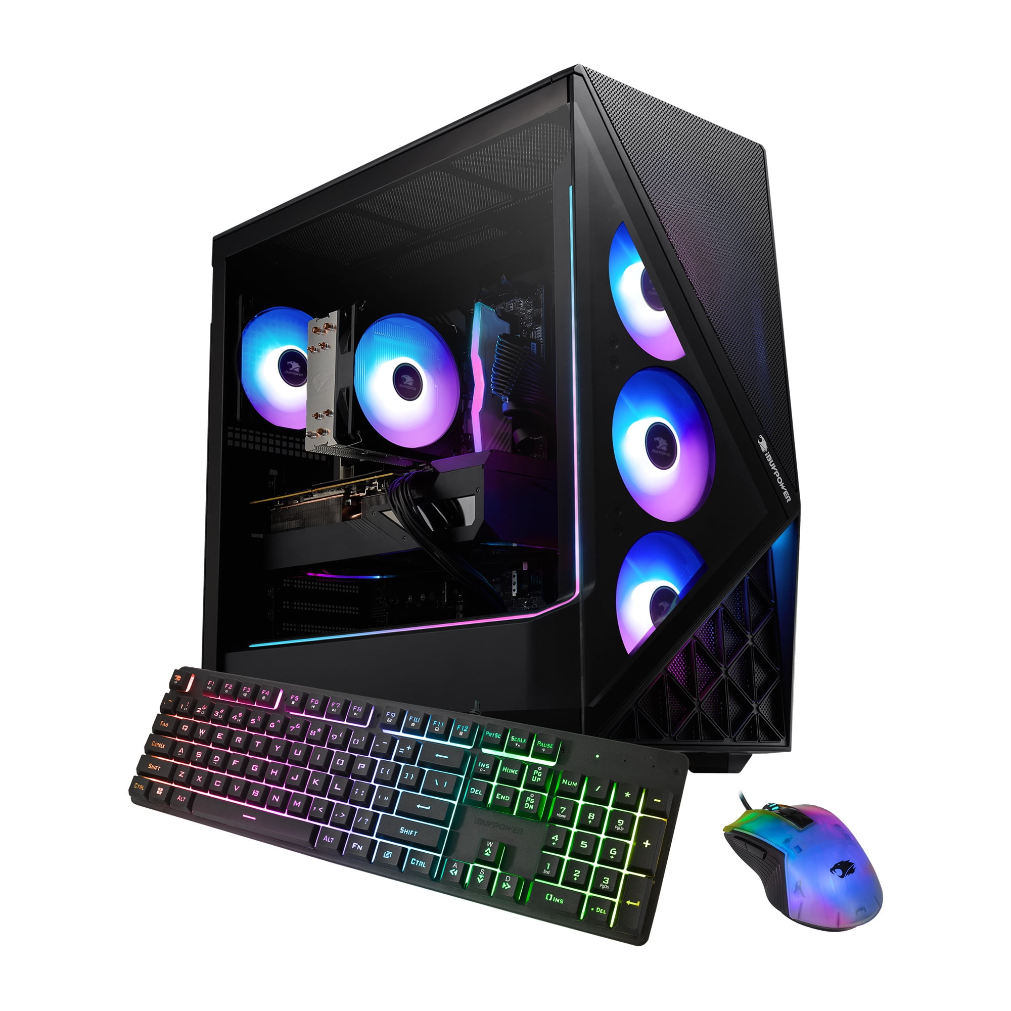 iBUYPOWER Slate Gaming PC Desktop   Intel Core i5 14400F  NVIDIA GeForce RTX 5070 12GB  16GB DDR5 RGB RAM  1TB NVMe SSD   SBI5N5701