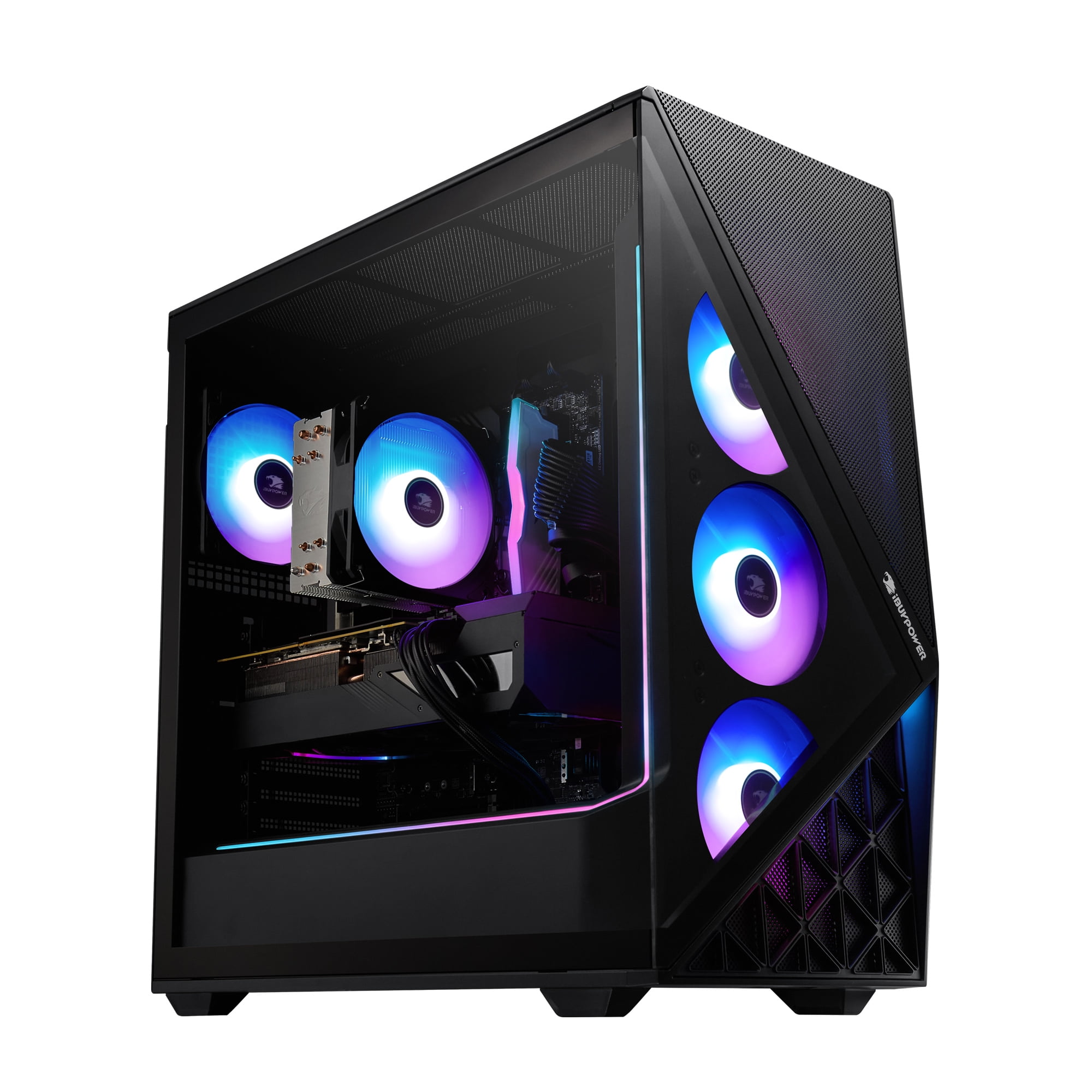 iBUYPOWER Slate Gaming PC Desktop   Intel Core i5 14400F  NVIDIA GeForce RTX 5070 12GB  16GB DDR5 RGB RAM  1TB NVMe SSD   SBI5N5701