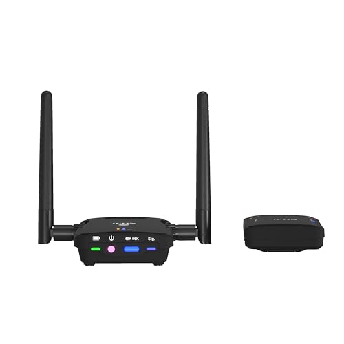 iCON Airmon UHF Wireless in Ear Monitor System   100m Range  48/96kHz Audio  9ms Latency  Rechargeable Transmitter   Receiver for Live Stage  Events  Tours  DJs  and Production Monitoring