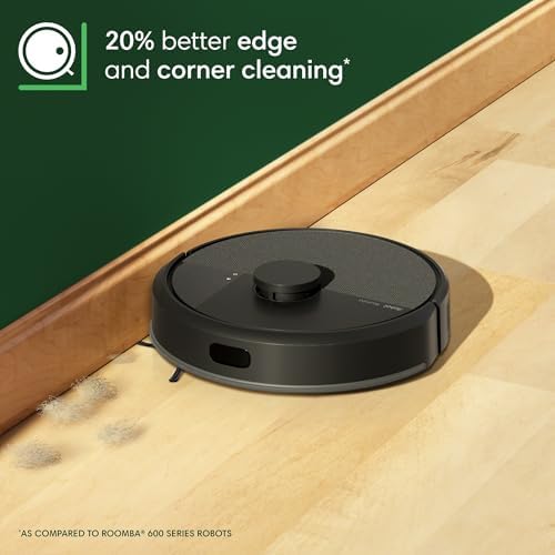 iRobot Roomba 105X Robot Vacuum & Mop Combo  AutoEmpty Dock  Self Emptying for Up to 75 Days  70  Power Lifting Suction  Smart LiDAR Mapping  App & Voice Control  Ideal for Homes with Pets & Kids