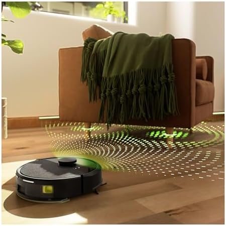 iRobot Roomba 105 Combo Robot Vacuum & Mop with AutoEmpty Dock   Self Empties for 75 Days  Intense Power Lifting Suction  LiDAR Navigation  Multiple Cleaning Modes  Avoids Mopping Carpet