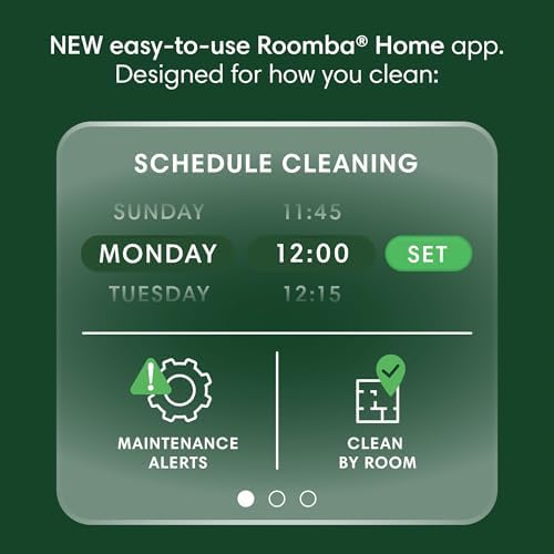 iRobot Roomba 105 Combo Robot Vacuum & Mop with AutoEmpty Dock   Self Empties for 75 Days  Intense Power Lifting Suction  LiDAR Navigation  Multiple Cleaning Modes  Avoids Mopping Carpet