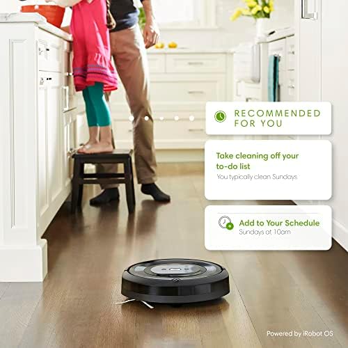 iRobot Roomba 105 Combo Robot Vacuum & Mop with AutoEmpty Dock   Self Empties for 75 Days  Intense Power Lifting Suction  LiDAR Navigation  Multiple Cleaning Modes  Avoids Mopping Carpet