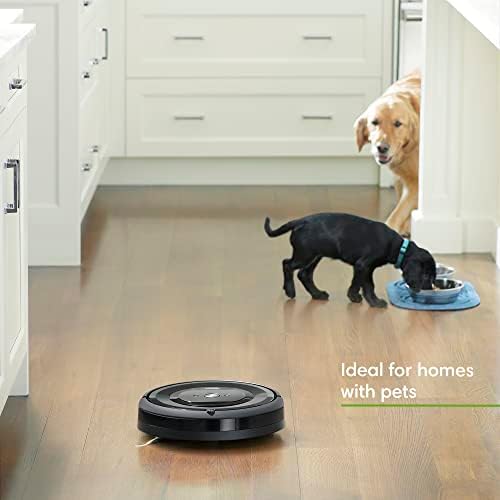 iRobot Roomba 105 Combo Robot Vacuum & Mop with AutoEmpty Dock   Self Empties for 75 Days  Intense Power Lifting Suction  LiDAR Navigation  Multiple Cleaning Modes  Avoids Mopping Carpet