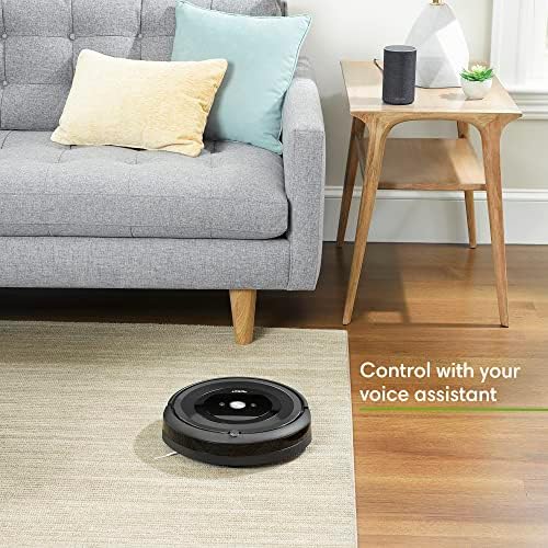 iRobot Roomba 105 Combo Robot Vacuum & Mop with AutoEmpty Dock   Self Empties for 75 Days  Intense Power Lifting Suction  LiDAR Navigation  Multiple Cleaning Modes  Avoids Mopping Carpet