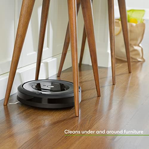 iRobot Roomba 105 Combo Robot Vacuum & Mop with AutoEmpty Dock   Self Empties for 75 Days  Intense Power Lifting Suction  LiDAR Navigation  Multiple Cleaning Modes  Avoids Mopping Carpet