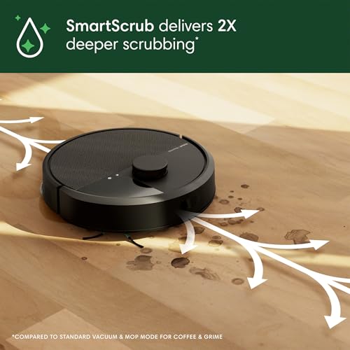 iRobot Roomba Plus 405  G181  2in1 Vacuum & Mop Robot with AutoWash Dock   Dual Spinning Mop Pads  Smart & Fast Mapping  Ideal for Pet Hair  Self empties 75 days  Intense Suction  Pad Washing & Drying