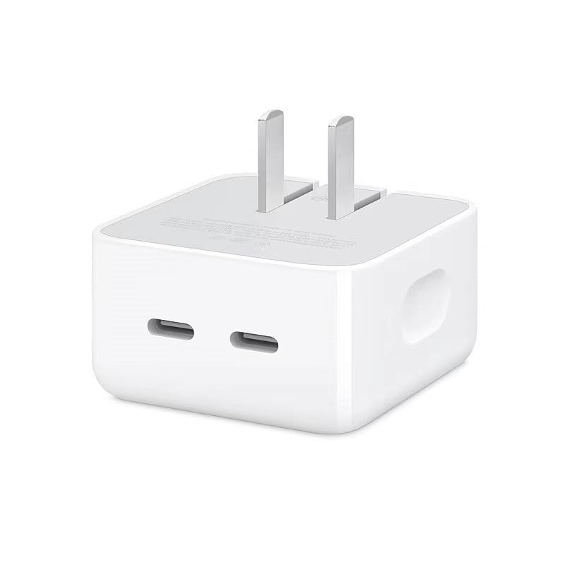 i Phone 16 15 Charger Fast Charging  35W Dual USB C Port Fast Charging Block Power Adapter PD GaN Foldable USB Type C Plug Charger for iPhone 16 Pro Max 16pro 16 15 14 13 12 11Pro Max XS XR  iPad Pro 