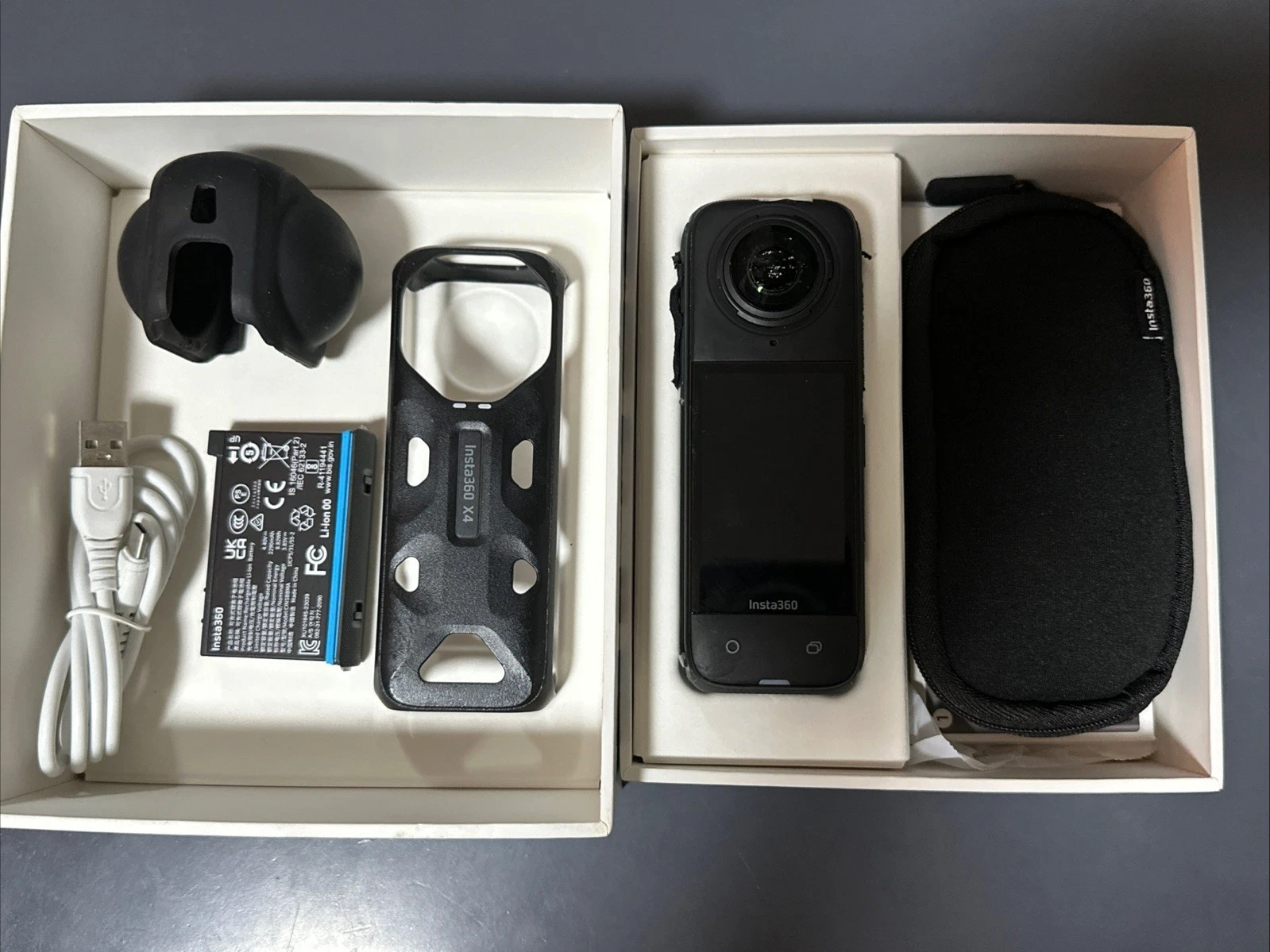 insta360 x4 Action Camera Missing One Lense Fully Functional