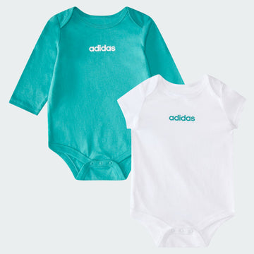 Talla 6 a  9 meses - kids'  3-piece linear logo bodyshirt & pant set