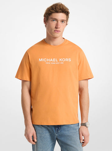 Talla L - logo cotton t shirt 