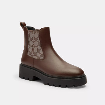 lucy chelsea boot with signature polyester
