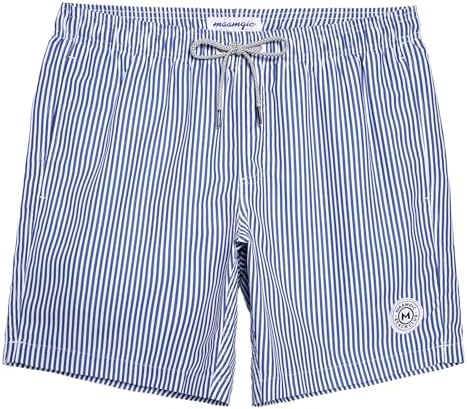 TALLA L  - maamgic Mens Swim Trunks Quick Dry Swim Shorts with Mesh Lining Funny Swimwear Bathing Suits 7inch