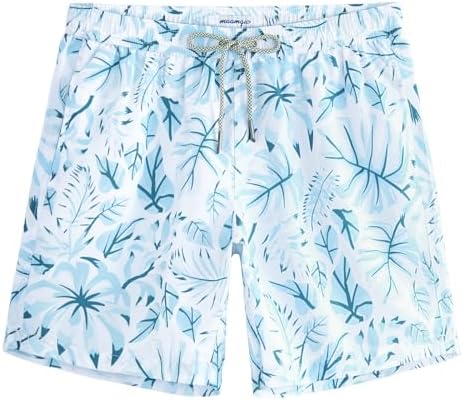 TALLA L  - maamgic Mens Swim Trunks Quick Dry Swim Shorts with Mesh Lining Funny Swimwear Bathing Suits 7inch
