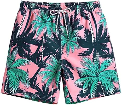 TALLA L  - maamgic Mens Swim Trunks Quick Dry Swim Shorts with Mesh Lining Funny Swimwear Bathing Suits 7inch