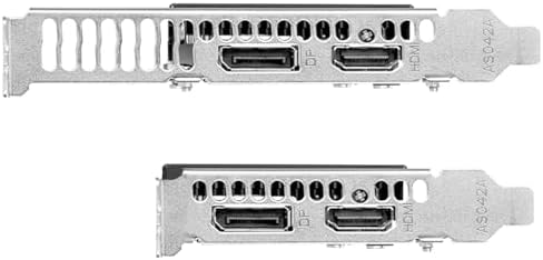 maxsun GeForce RTX 3050 6GB Graphics Cards GDDR6 Video Graphics Card GPU for Gaming PC Mini Small Form Factor SSF Slim Low Profile Design PCI Express 4 0  HDMI 2 1  DisplayPort 1 4a