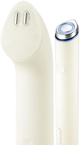 medicube Mini Booster Pro Plus Face Roller Device Set   2 in 1 Massage & Skincare Device   Jawline Care & Depuffing   Face & Body Massager with 3 Vibration Modes   Korean Facial Device  Pink