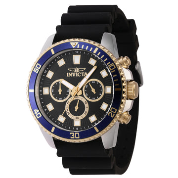 men s 45mm quartz chronograph watch