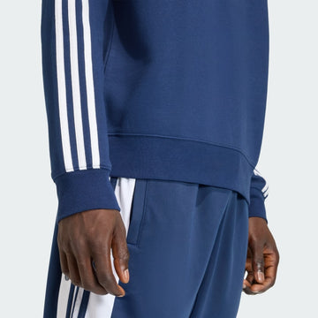 men s  3 stripes crew sweatshirt