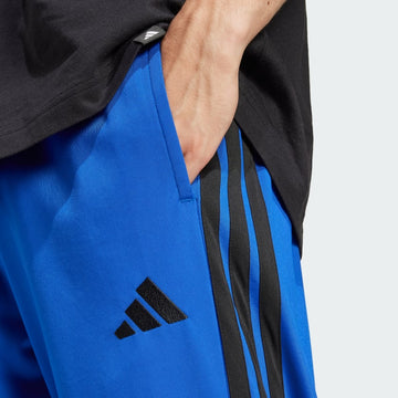 men s  3 stripes tricot regular fit open hem track pants