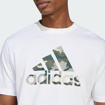 men s  camo badge of sport graphic tee